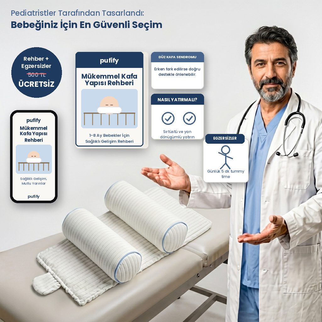 Pufify Ortopedik Bebek Yastığı